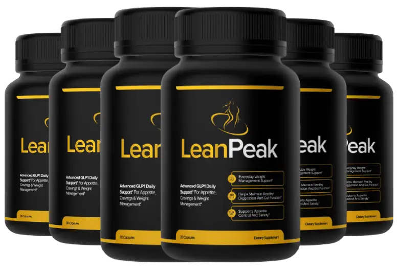 LeanPeak six bottle package